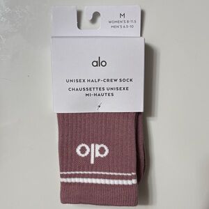 ALO Yoga Unisex Half-Crew Socks